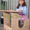 مكتب خشبي للأطفال - تصميم أنيق وعملي