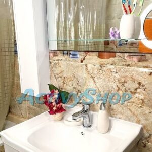 خزانة الحمام المقاومة للماء والرطوبة – تصميم عصري و عملي