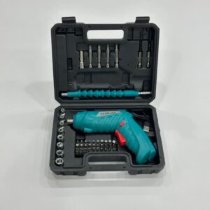 🔧 مفك براغي ببطارية 47 قطعة – قوة ودقة في جهاز واحد Visseuse à batterie éléctrique