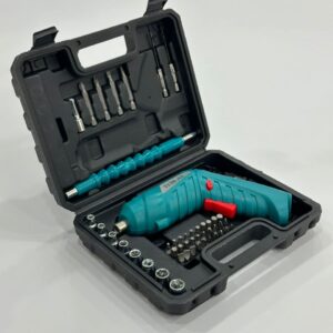 🔧 مفك براغي كهربائي 47 قطعة – قوة ودقة في جهاز واحد Visseuse éléctrique à batterie