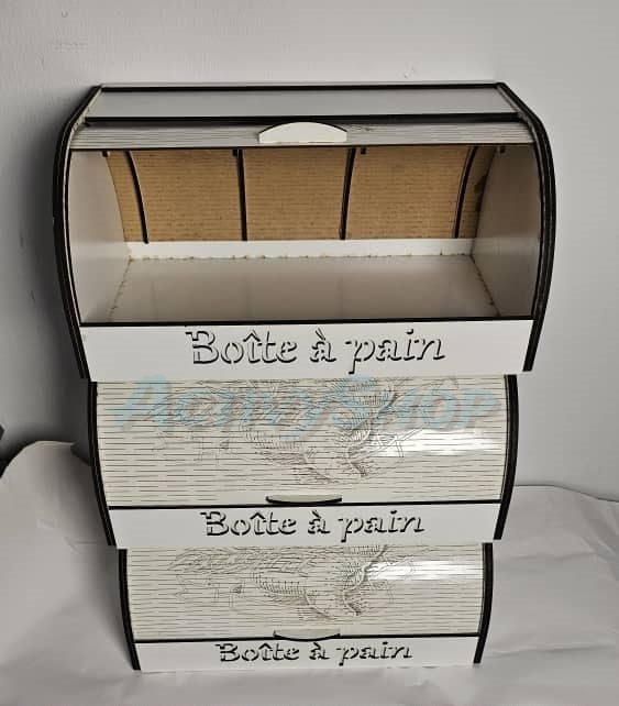 علبة حفظ الخبز والمعجنات بتصميم أنيق وجودة عالية - الصورة 3